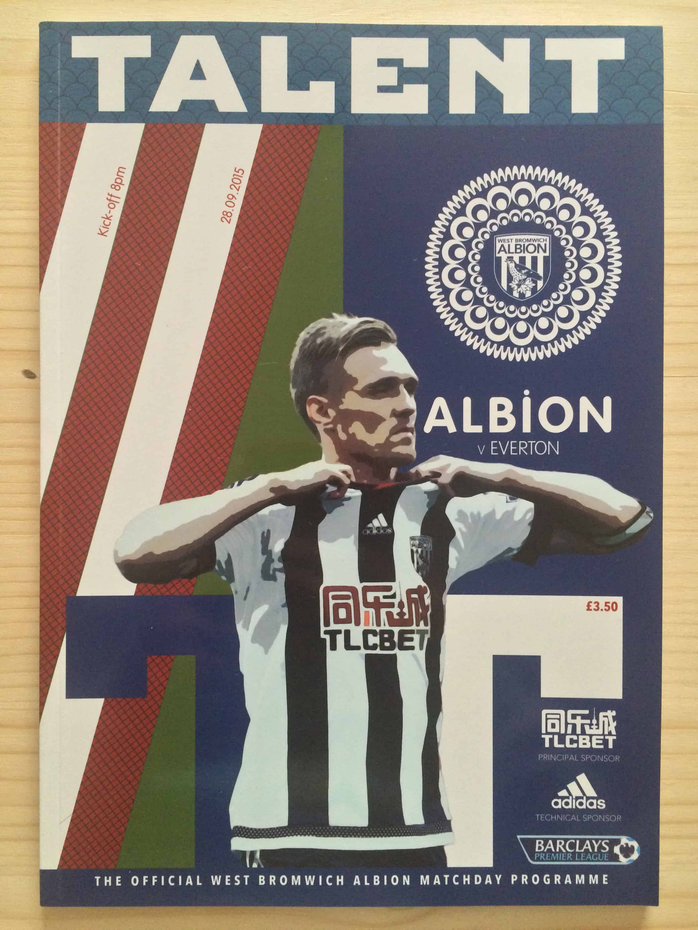 West Bromwich Albion FC  v Everton FC